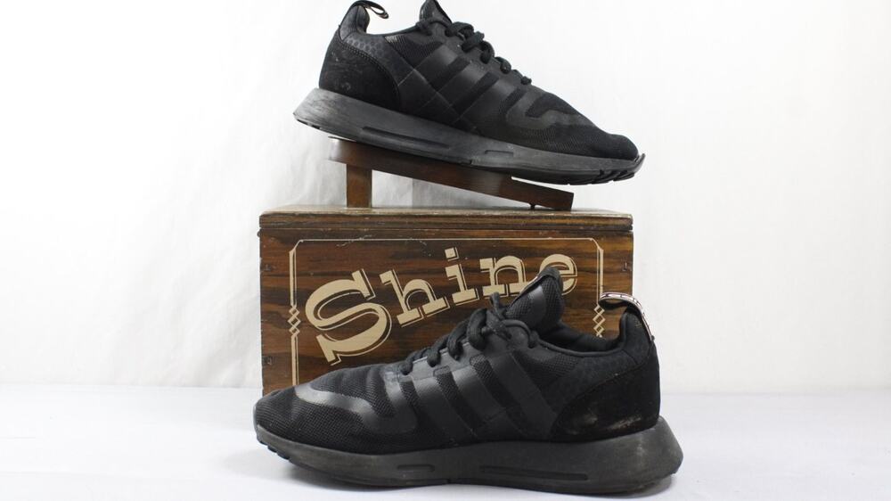 adidas Multix sneakers Black US 9 Mens Tonal 3-Stripes EVA midsole Athletic